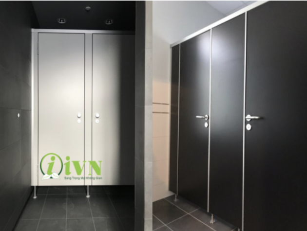 Vách ngăn vệ sinh iVN đa dạng mẫu mã, đáp ứng mọi nhu cầu